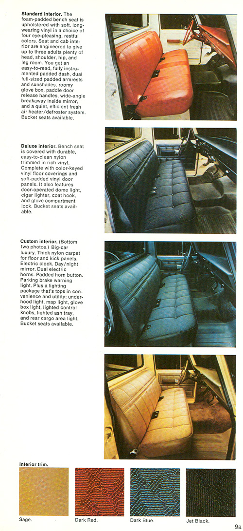 1975 International Recreational Vehicles Brochure Page 21